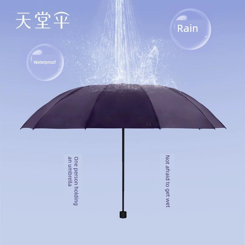 Paradise Umbrella New Sunscreen Dual-Use Foldable Men's and Women's Umbrella