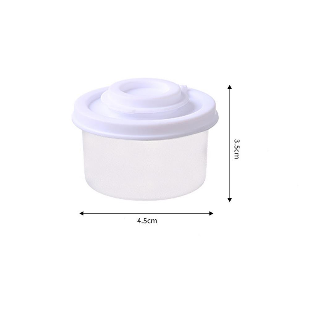 

New Kitchen Salt and Pepper Spice Shaker Mini Dustproof Spice Container Plastic Insect-proof Seasoning Tools Salt Pepper Sugar белый