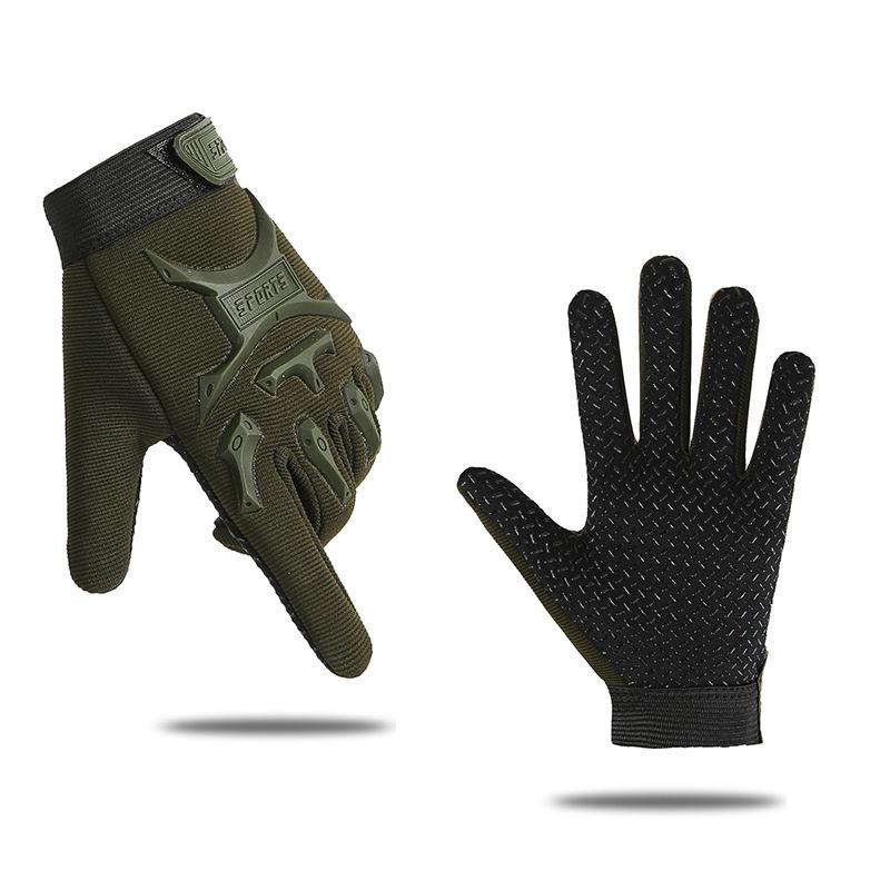 Kinderhandschuhe Radfahren Jungen Taktisch Vollfingerhandschuhe Camo Vier Jahreszeiten Mädchen 2 bis 7 Jahre Kinder Rutschfeste Kletterhandschuhe