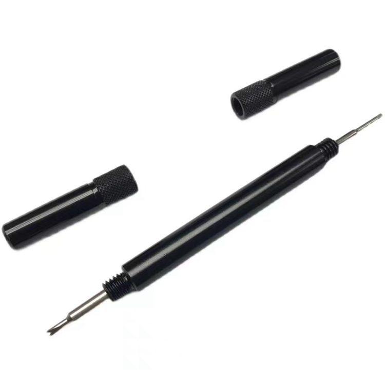 Cylindrical Double-Ended Metal Spring Bar Tool for Watch Strap Installation and Disassembly