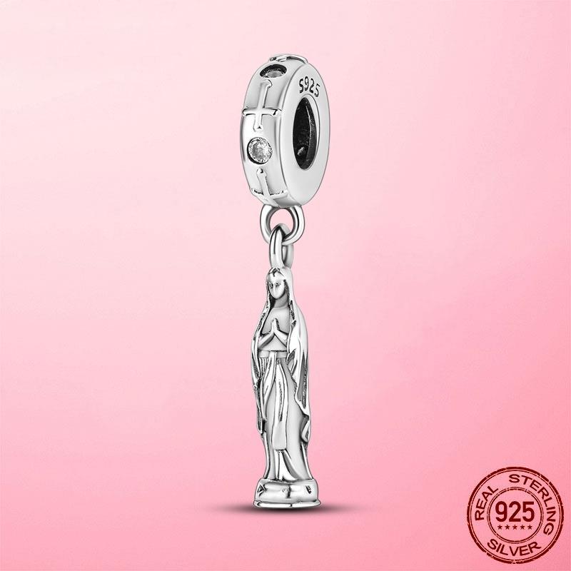 New 925 Silver Snake Coffee Cup Dog CZ Cactus Charms Beads Fit Original Women Bracelet Fine Silver Jewelry Gift
