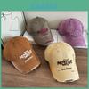 Retro-Baseballkappe mit Stickerei für Damen und Herren mit Sonnenschutz und verstellbarer Passform