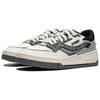 Li Ning 001 BTC Slip Resistant Cushioning Abrasion Resistant Support Low top Skateboard Shoes Women's White Black AGCU086-1