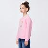 PawinPaw Girls' Cartoon Bear Round Neck Sweatshirt