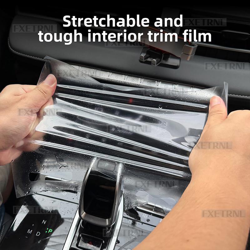 For Geely Galaxy M7 2026‑2028 LHD RHD TPU Full Set Interior Invisible Protective Film 35Pcs Car Interior Decoration Accessories