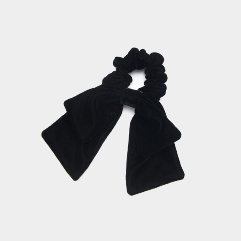 Tatiana Merry Velvet Ribbon Hair Scrunchie_HB0097