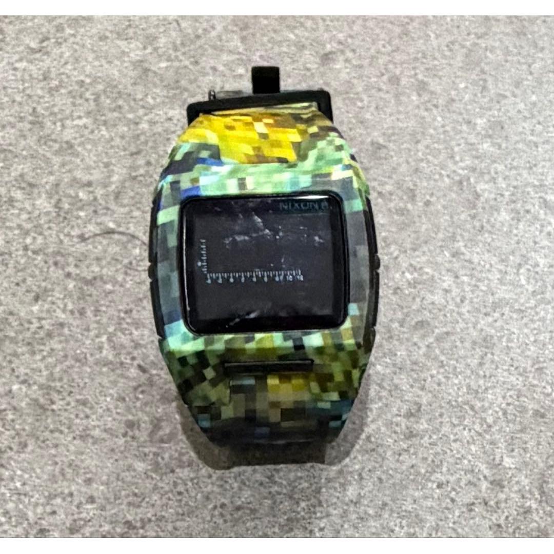 Used NIXON Digital watch rare pattern THE LODOWN