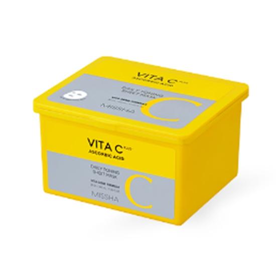

Missha VITA C plus Daily Toning Sheet Mask 350 ml / 30 sheets 0