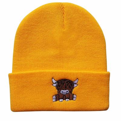 Scottish Highland Cow Hat for Women Cosplay Adult Unisex Cap Cartoon Costume Lufy Anime Peripheral Fashion Warm Beanie Hat Accessories Gifts
