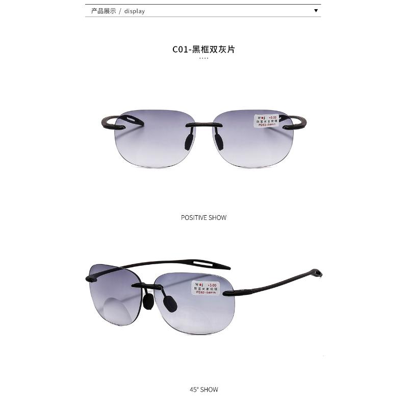 

Бифокальные очки для чтения Новые очки высокой четкости Мужские солнцезащитные очки Очки для пресбиопии Очки против усталости +1.0 До + 4.0 4.0