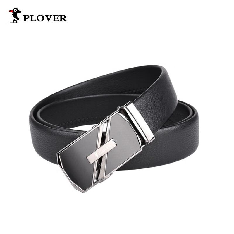 Мужской кожаный ремень PLOVER с автоматической пряжкой