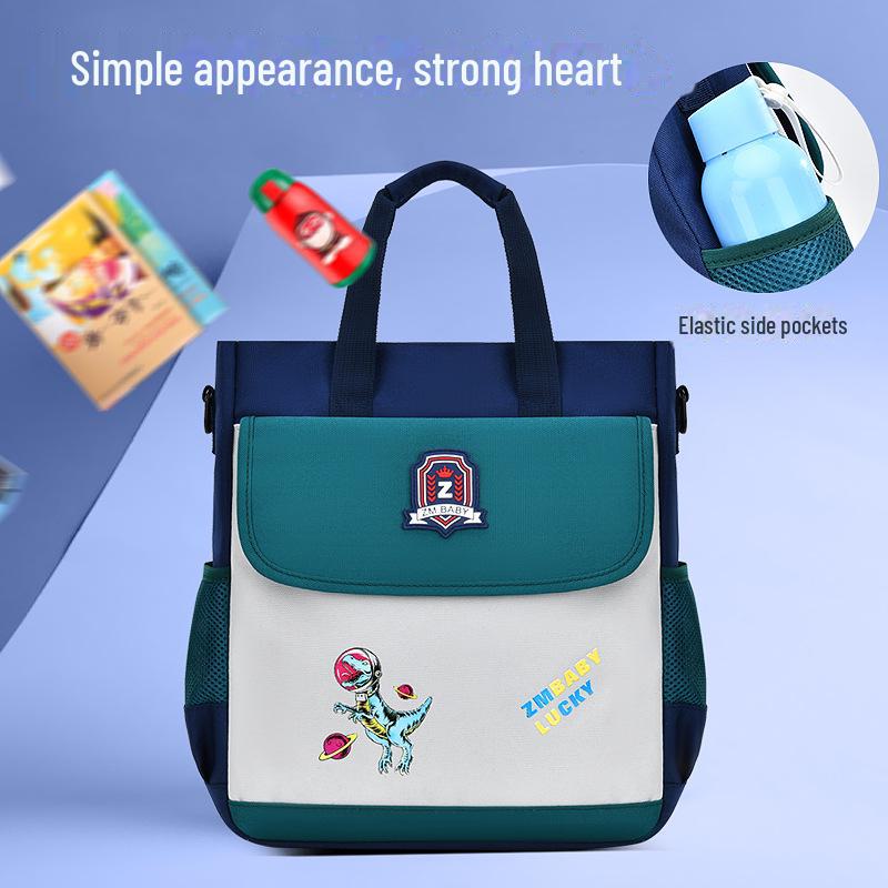 Torba crossbody z nadrukiem kreskówkowym na zajęcia korepetycyjne i szkoleniowe dla dzieci