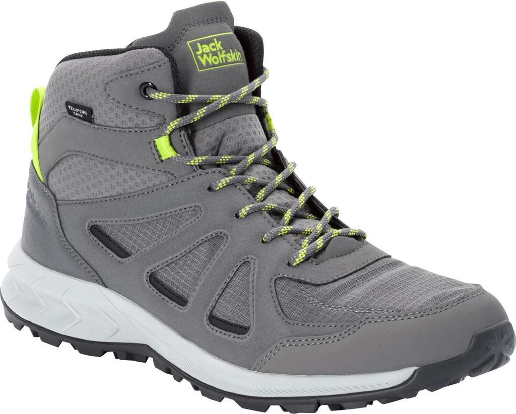 Hiking Shoes Jack Wolfskin Woodland 2 Texapore Mid (4051261) Pebble Grey