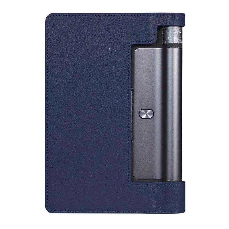 Funda para lenovo yoga tab 3 10.1 YT-X50F caso suporte dobrável litchi capa de couro tablet caso