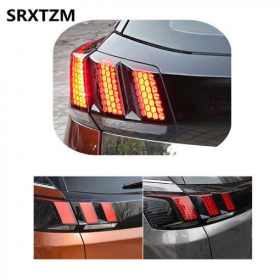 For Peugeot 3008 GT 2017 2018 GT 2017 2018 Honeycomb Style Rear Stickers