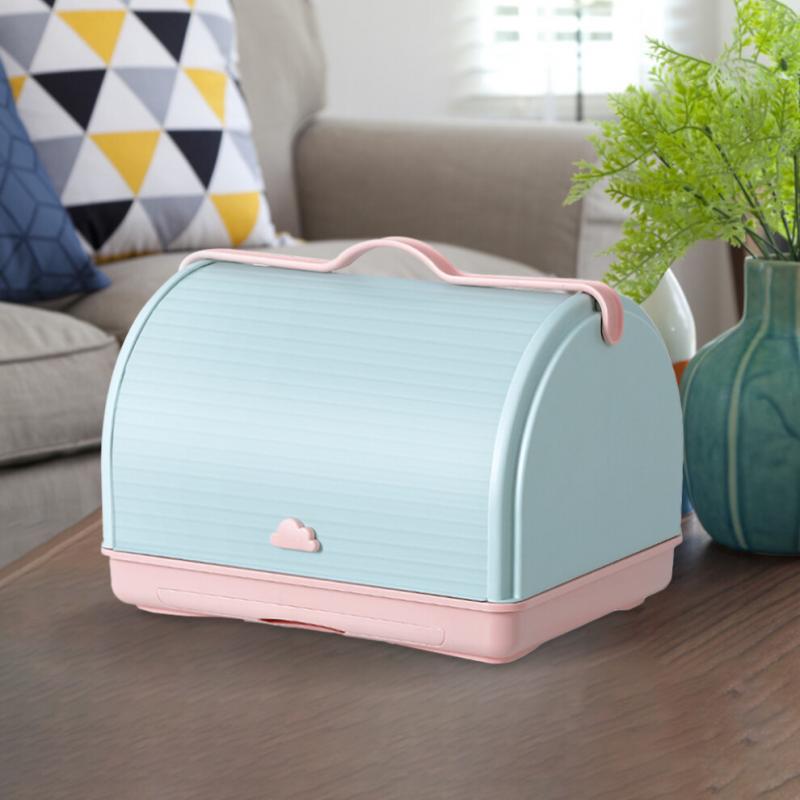 Baby Utensils Storage Plastic Sky-Blue For Kitchen Use 1pcs