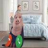 John Pork Smiling Pig is Calling Blanket Blanket for Couch Sofa Travel Home Picni Flannel Blanket birthday gift Warm Comfortable