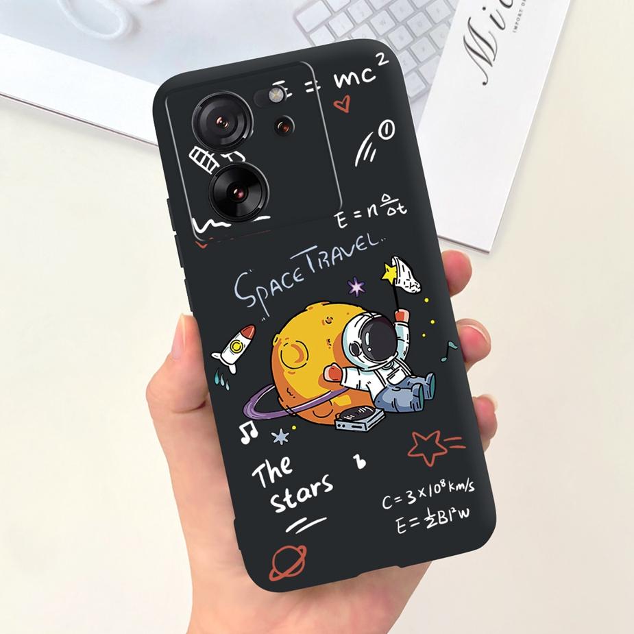 For Xiaomi 13T Pro Case Lovely Candy Painted Back Cover 6.67'' Soft Silicone Phone Case For Xiaomi Mi 13T Pro 13TPro Fundas Capa