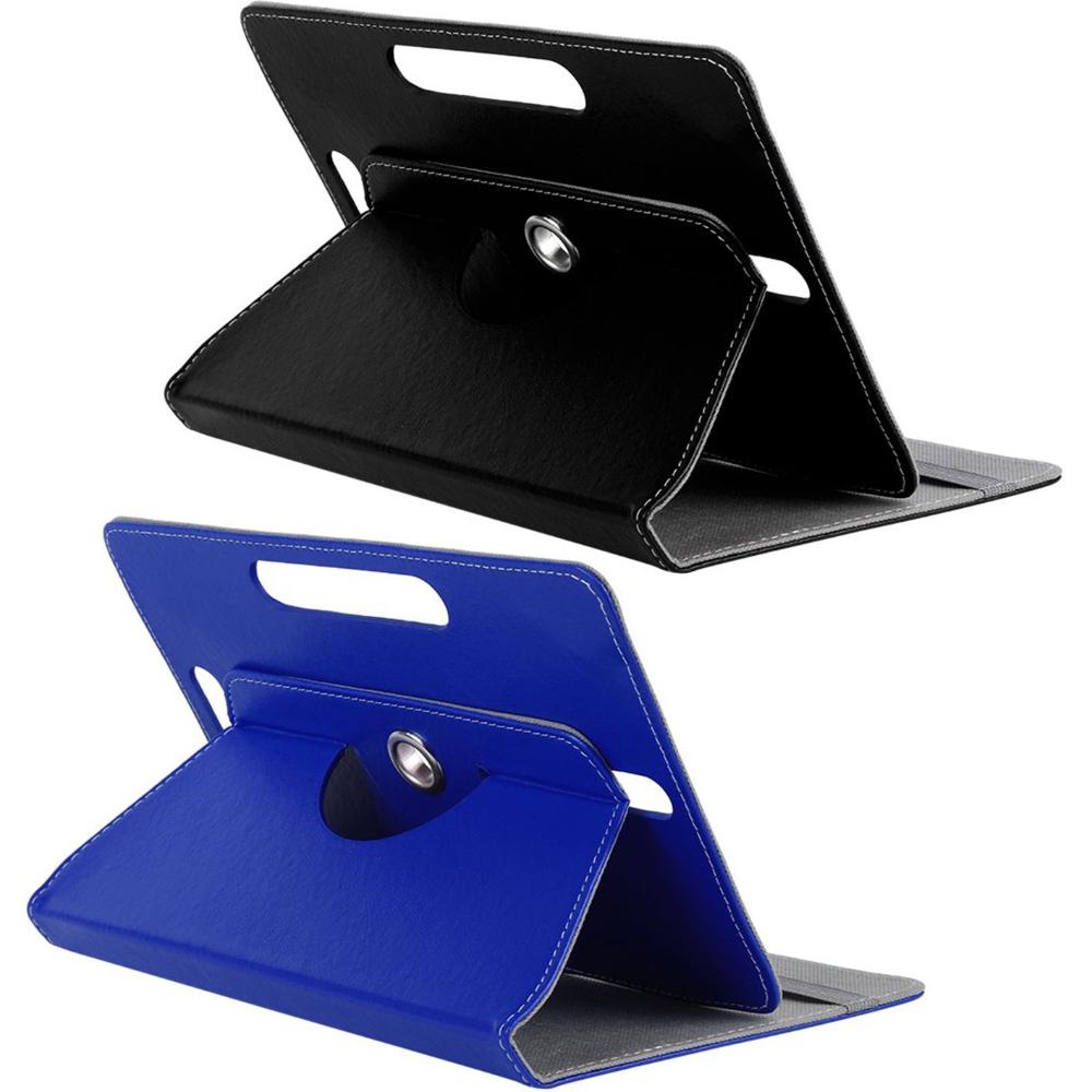 

Degree Rotating Crystal Pattern Shockproof Protective Shell PU Leather Universal Cover Tablet Case