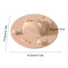 Cute Silicone Cat Shaped Cup Lid Airtight Seal Dustproof Camping Mugs Covers Heat-Resistant for Coffee Milk Tea Reusable Contain