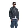 Nomanual T.s Fleece Jacket   Charcoal