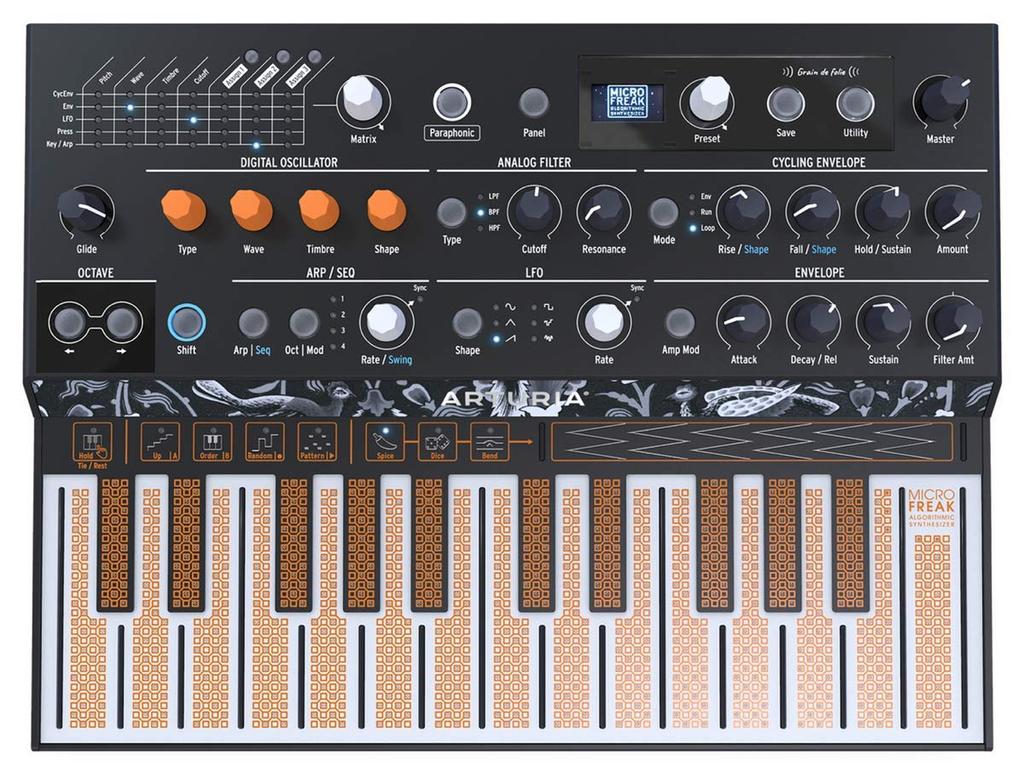 ARTURIA Υβριδικός Συνθετητής MicroFreak