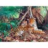 DIY 5D Diamond Painting Leopards Diamond Embroidery Forest Animal Cross Stitch Full Round Drill Resin Home Decor Art Gift