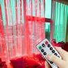 Xiaomi 6x3M/3x3m Curtain Garland on The Window USB Power Fairy Lights Festoon with Remote New Year Garland Led Lights Christmas Decor