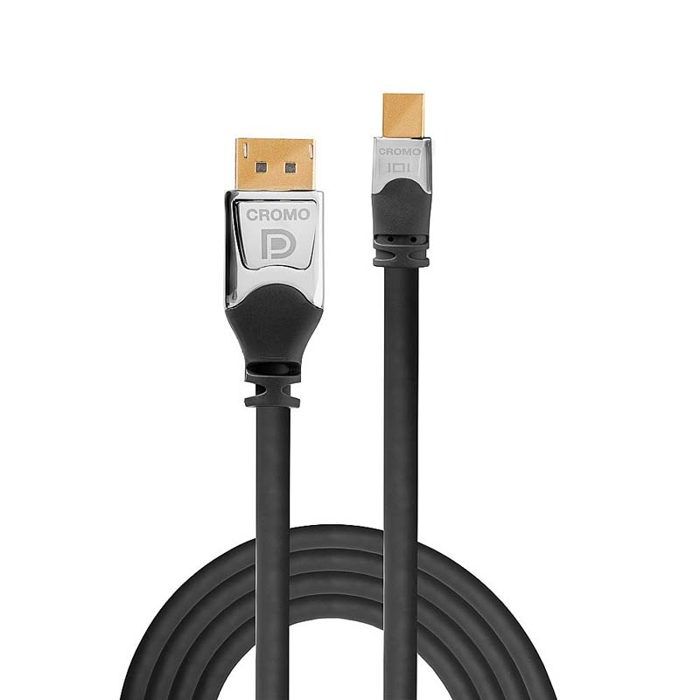 LINDY Câble DisplayPort Vers Mini DisplayPort Cromo - 0.5m