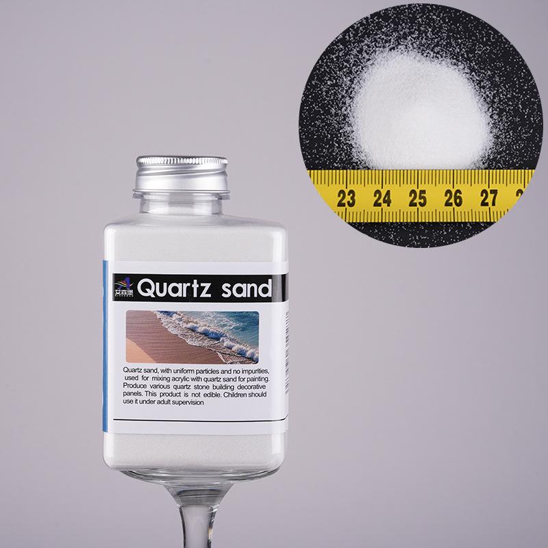 

Білий Кварцовий Пісок Акриловий Пігмент: Дрібні мінеральні гранули для саморобних фарб