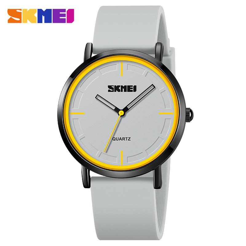 Shikemei Men's Retro Silicone Strap Waterproof Quartz Watch