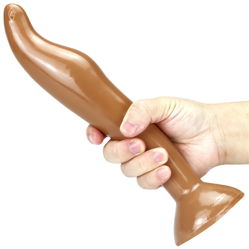 Suction Cup Transparent Anal Plug Male Anal Expander Back Court Female Masturbation Device Crystal Anal Penis Adult Sex Toys
