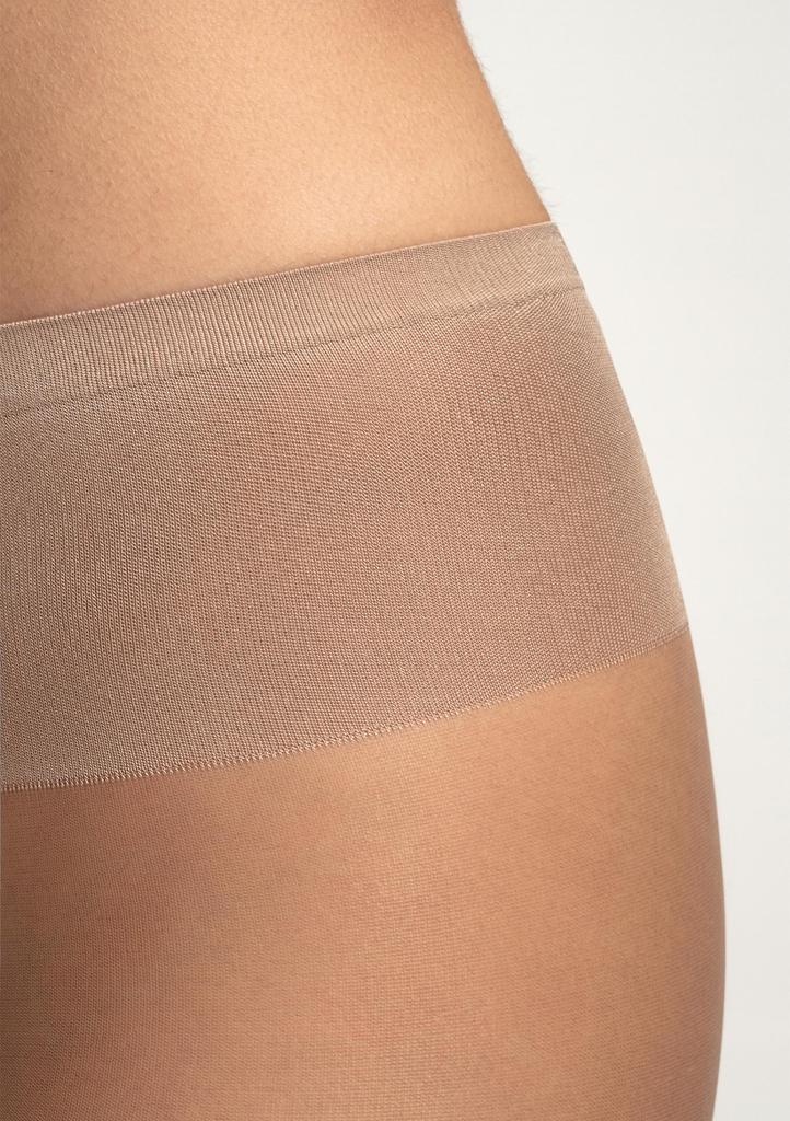 Rajstopy damskie 40 den bezmajtkowe z szerokim pasem natural 223 Liberta Legs
