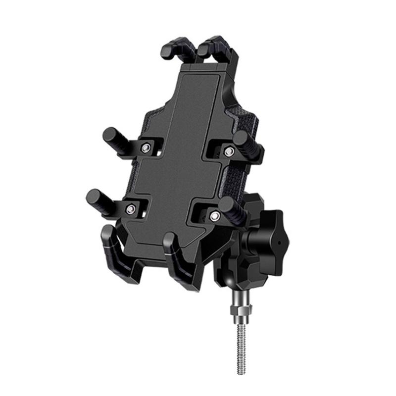 

Quick Setup Bike Cellphones Holder with Anti Shake Design and Easy Installation for 4.7inch-7.2inch Smartphones