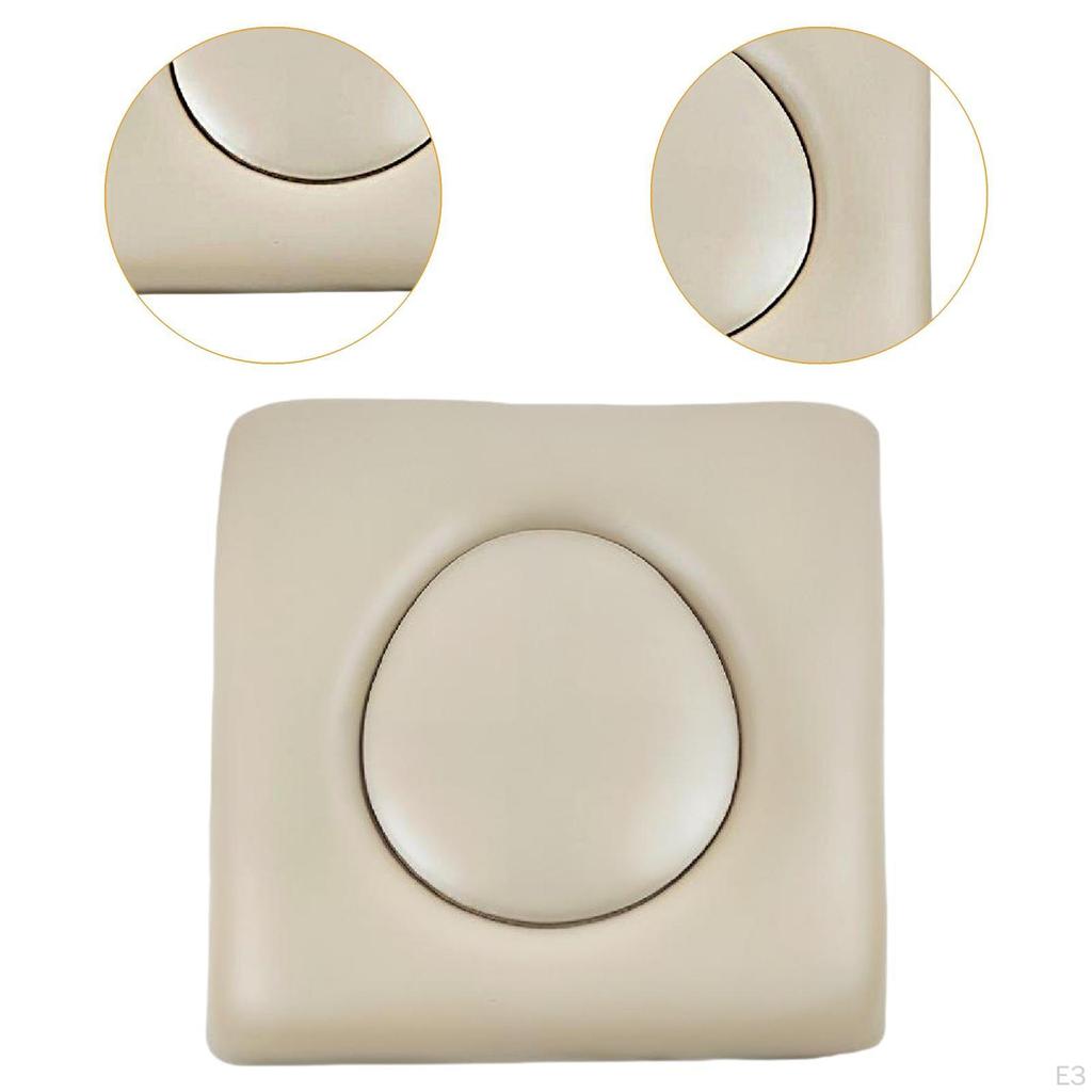 Commode Chair Cover for Hole, Waterproof Seat Pad