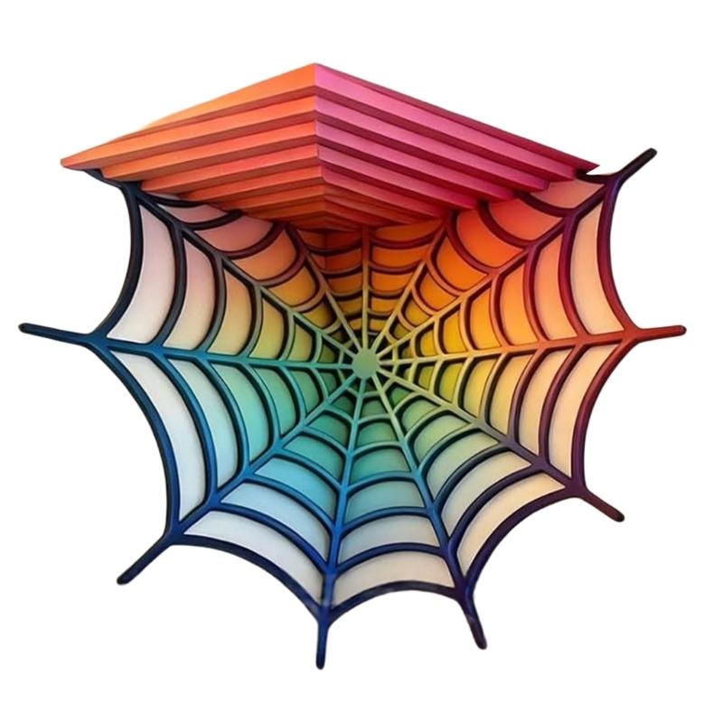 

Quick Apply 3D Optical Corner Decal For Enhancing Room Ambiances In Various Occasion Safe PMMA Decorative Wall Art