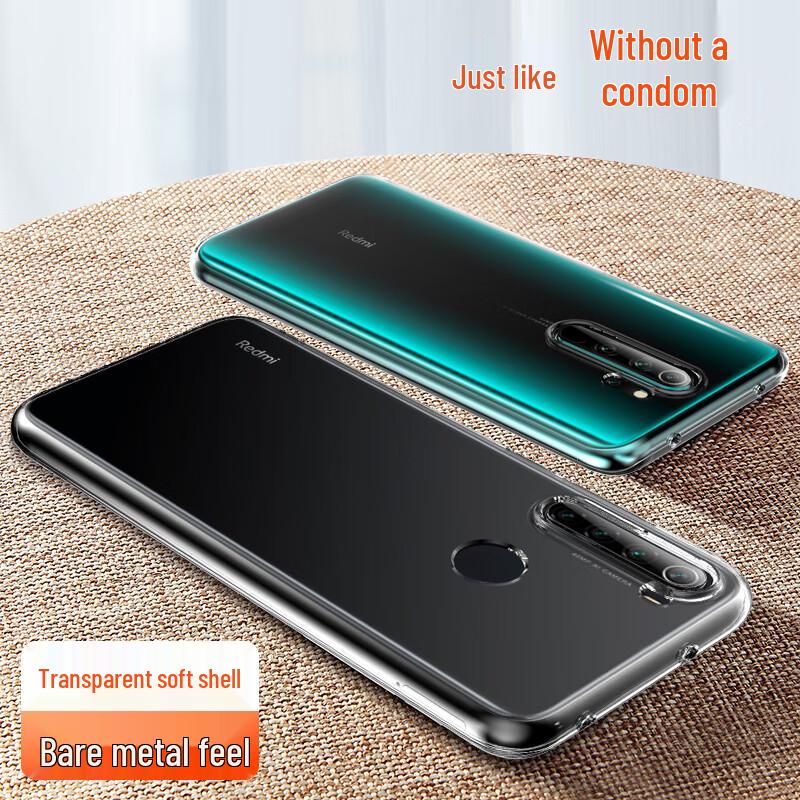 AOLANG Transparente Stoßfeste TPU Handyhülle für Redmi