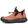 Fashion Autumn Winter Hot Selling Thick Soled High Top Workwear Shoes for Men's Outdoor Oxford Shoes Brown Men's Leather Hiking Shoes