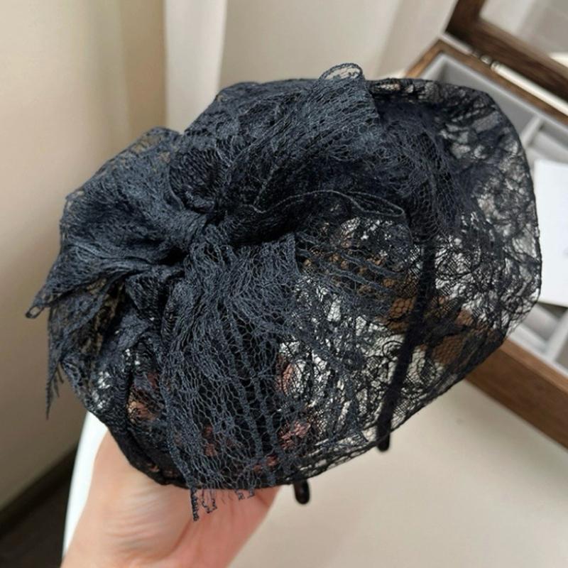 Eye Catching Lace Head Accessory For Women Headband Hair Ornament Headpieces for Wedding Party Decoration