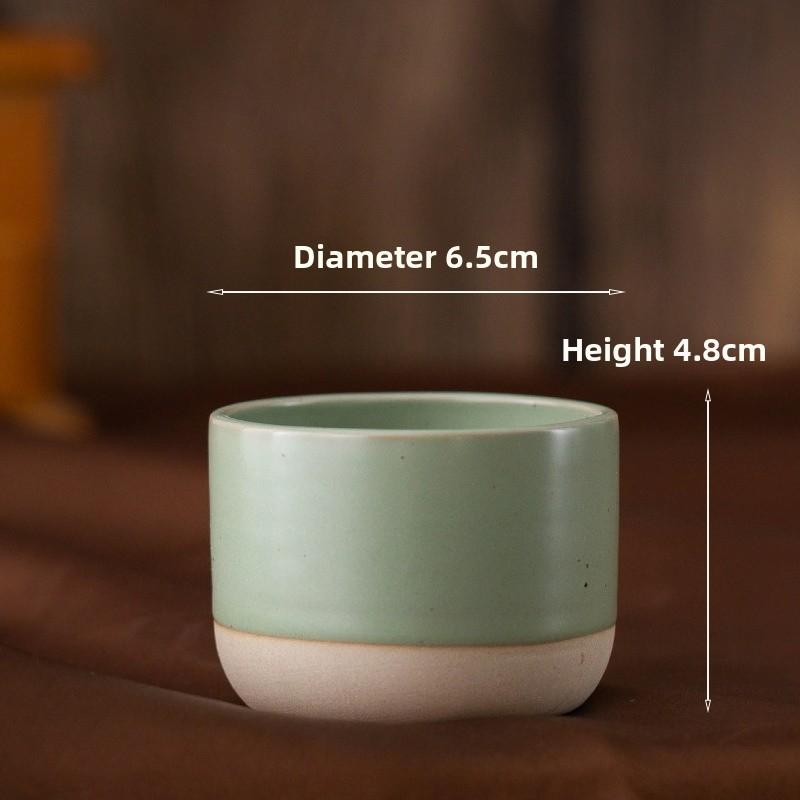 Vintage Κούπα Καφέ 100ml 170ml 200ml κεραμικά Φλιτζάνι Τσαγιού Ιαπωνικού στυλ καφέ Ποτήρια Κεραμικό Espresso για Εστιατόρια Ξενοδοχεία