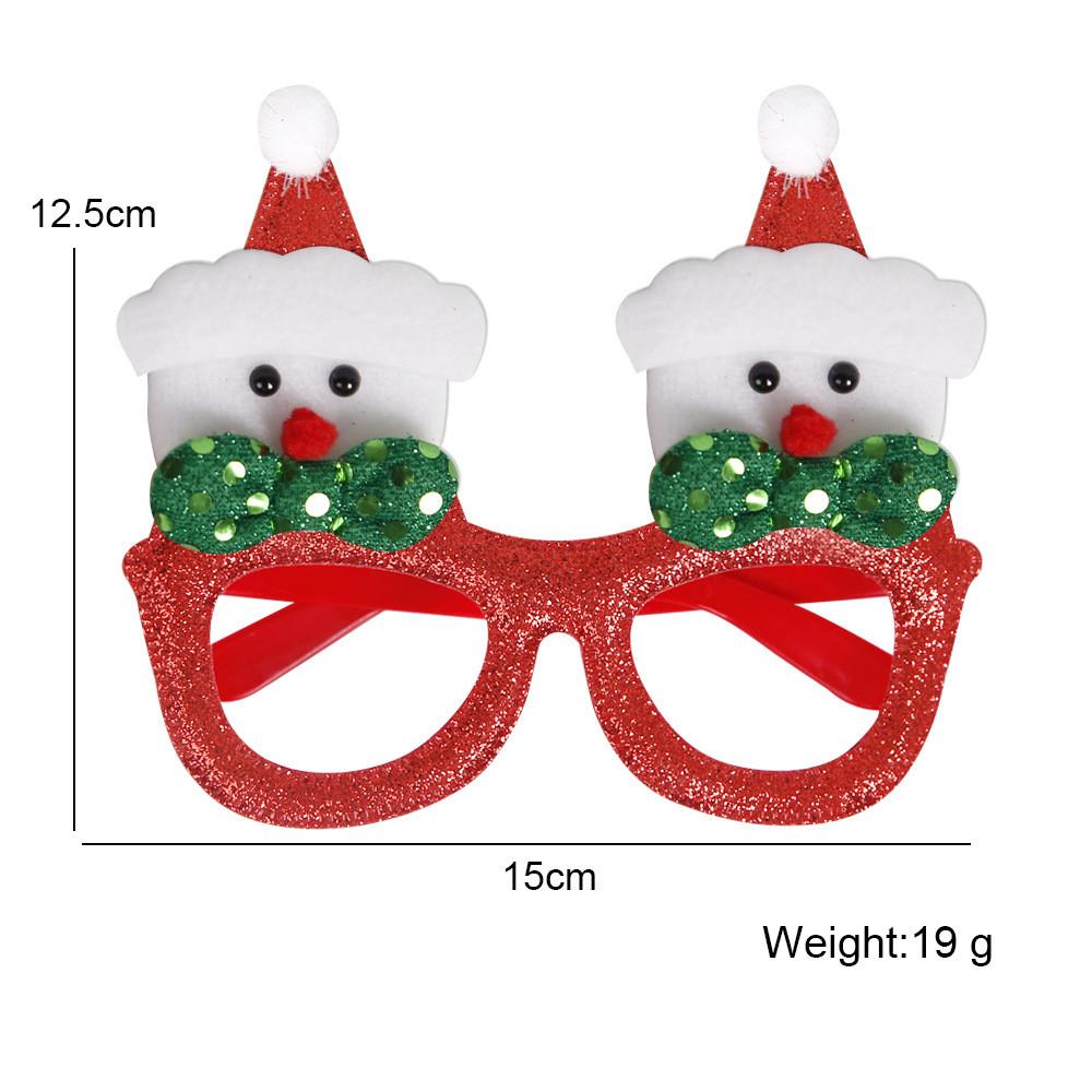 Lightweight Colorful Christmas Party Glasses For Children With Festive Holiday Themes