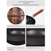 COOKER KING Hand-Forged Wrought Iron Wok