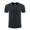 Solid Color Short Sleeved T-shirt Breathable Quick Drying Outdoor Running Sports Men's Stretch Short Sleeved T-shirt