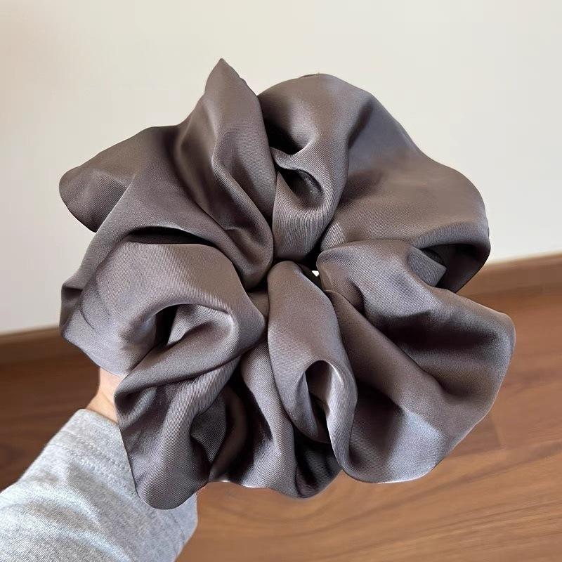 Lace-faced High-end Large-sized Bellyband Hair Tie with High Elasticity for Ponytail Hair Care