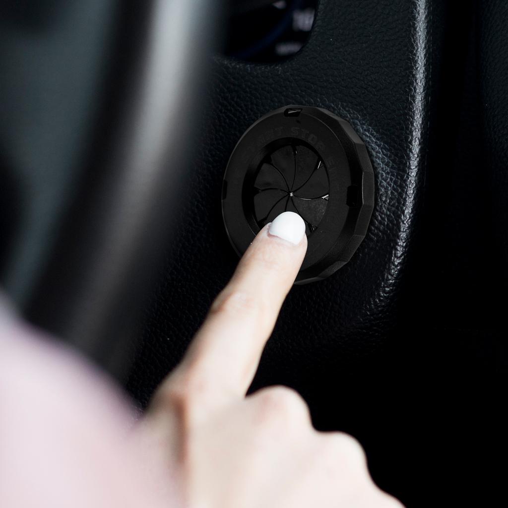 Universal Engine Button Car One-Button Start Protector Push To Start Decorative Cover Sturdy Ignition Switch Cover Stylish Car