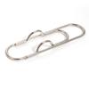 10-1Pcs Metal Pen Holder Clips Portable Paper Fix Clips Journal Document Notebook Pictures Pin Pocket Student Office School Tool