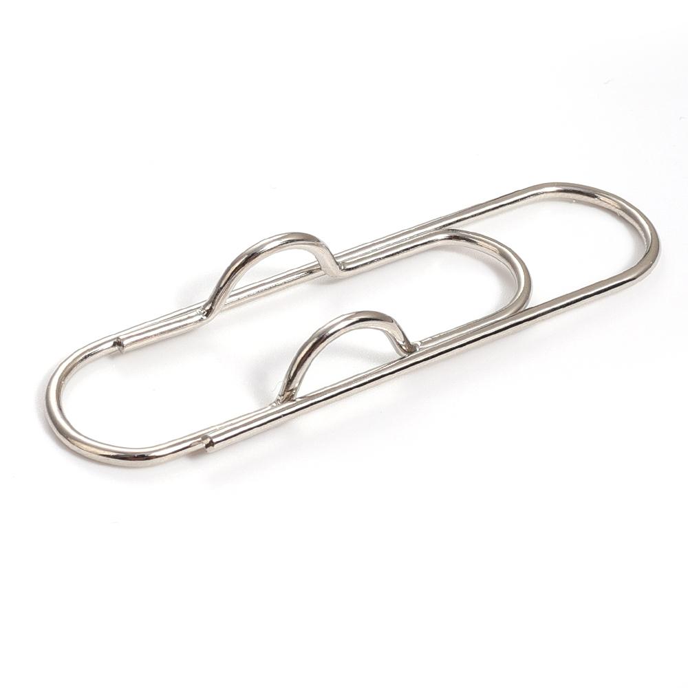 10-1Pcs Metal Pen Holder Clips Portable Paper Fix Clips Journal Document Notebook Pictures Pin Pocket Student Office School Tool