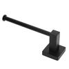 Wall Mount Toilet Paper Holder Bathroom Tissue Holder Paper Roll Dispenser Black