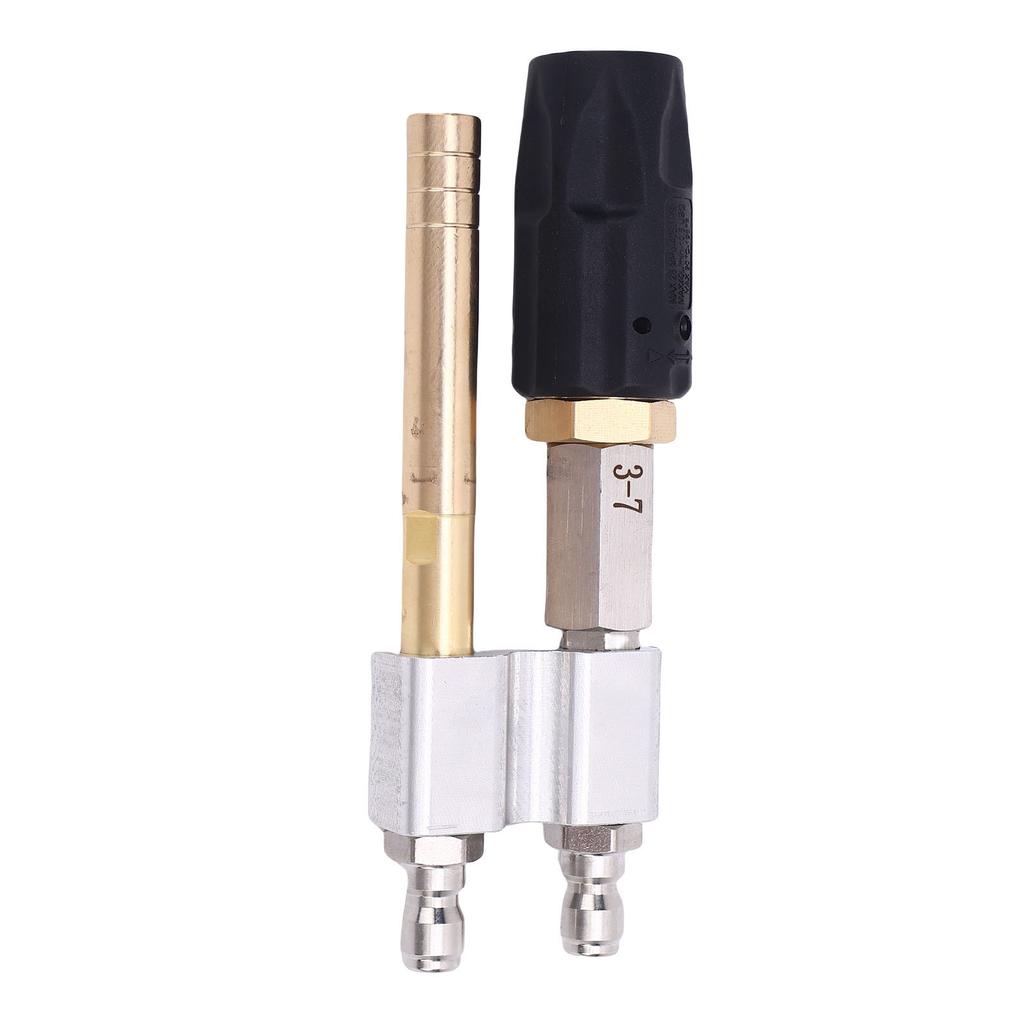 High Pressure Washer Nozzle 1000 To 4050 PSI 1 4in Quick Connect M5 Twisting Nozzle 0 To 60 Degrees  Spray Mode 3 To 7