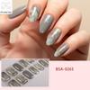 Quickly dry SelfAdhesive Nail Art Stickers Soft Waterproof Materials Gel Nail Strips For Daily Use And Special Occasions